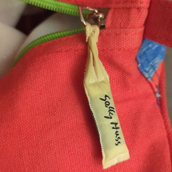 Sally Hess‎ 90s rainbow vintage seashell beach bag - Picture 6 of 12